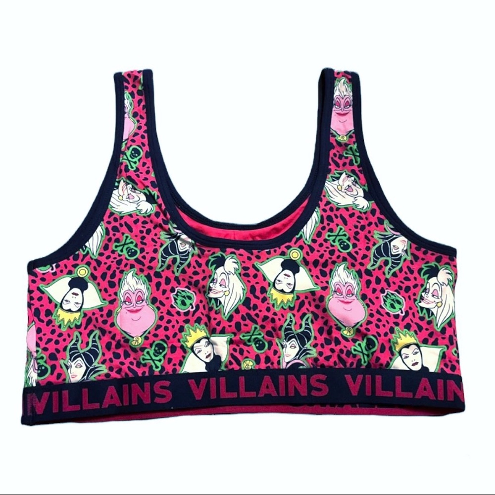 Disney Villians Cotton Bralette 3X by Torrid NWT